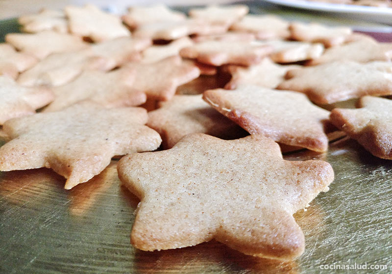 Receta de Galletas de jengibre, miel y canela ecológicas