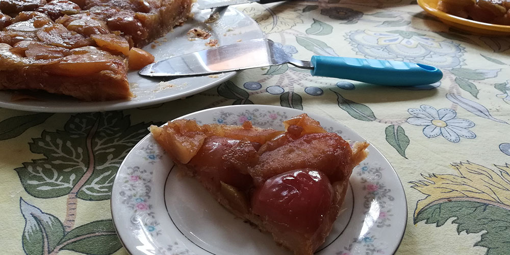 Tarta Tatin de manzana