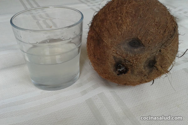 Agua del coco