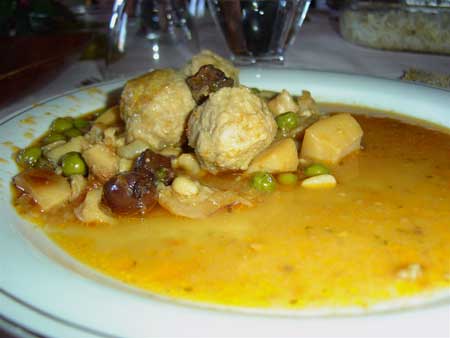 Albóndigas con sepia