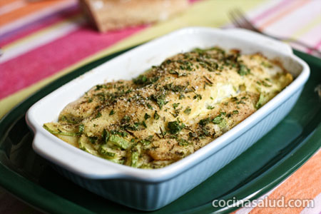 Bacalao al horno con aliolí