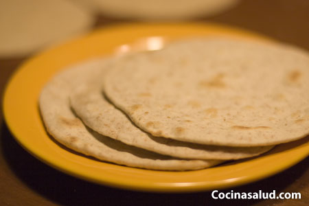 Receta India: Chappati integral sin levadura – Cocina Salud