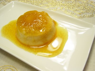 Flan de queso