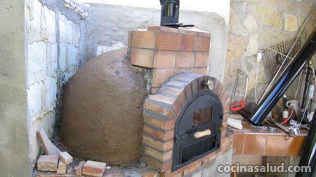 Puerta Horno Leña Con Termometro Ventilacion De Pizza Pan