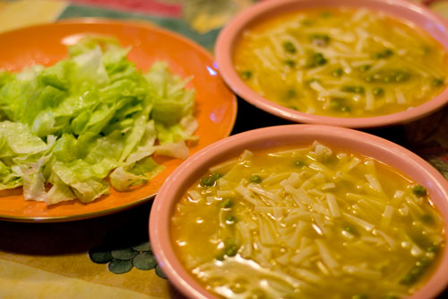 Sopa de pollo