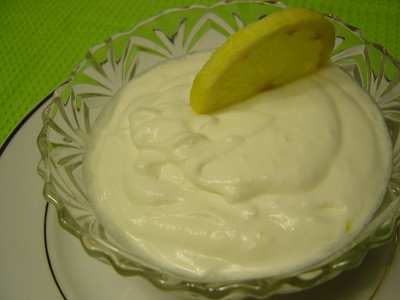 Mousse de yogur