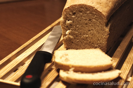 Receta de pan de molde con Thermomix