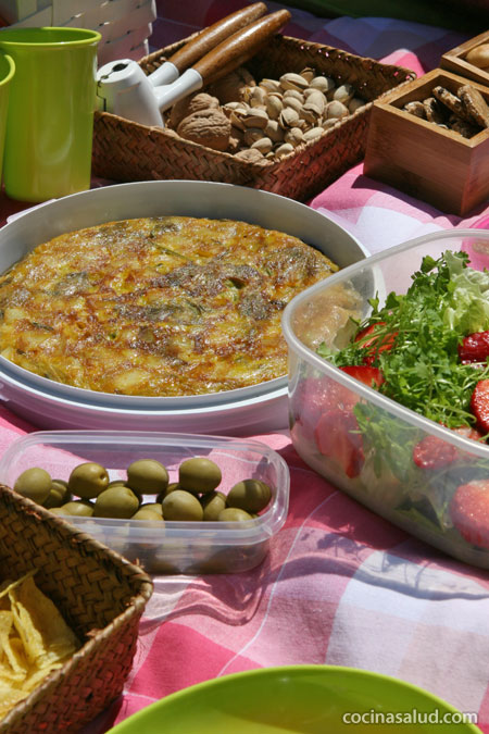 Un día de picnic en el campo