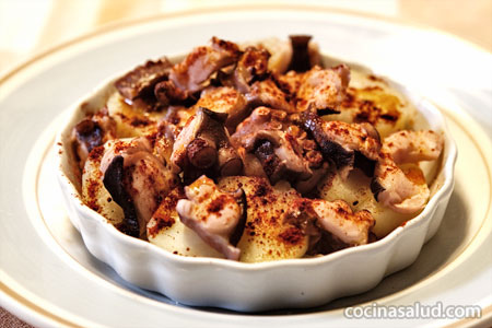 Receta: Pulpo a la gallega