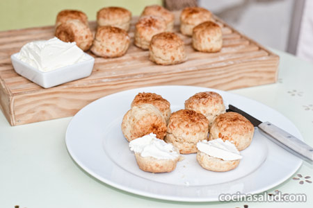 Scones, pan del Reino Unido